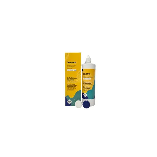Contact lens solution Levante Unica Multipurpose Solution+Acid hialuronic 500 ml