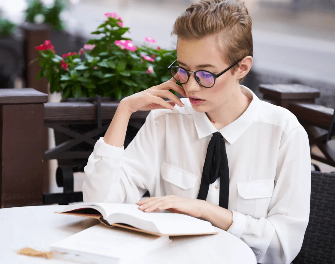 Reading glasses